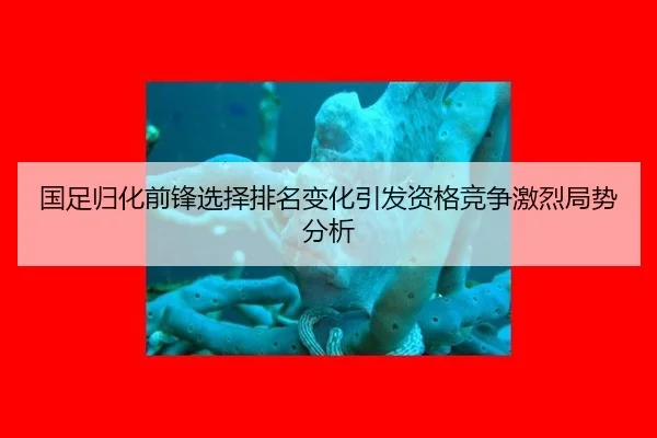 国足归化前锋选择排名变化引发资格竞争激烈局势分析